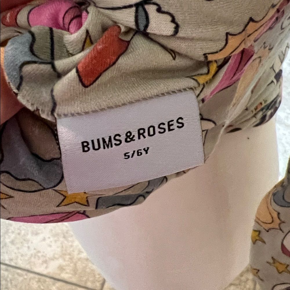 Kids Boutique Bums & Roses Reversible Jacket - Picture 5 of 7